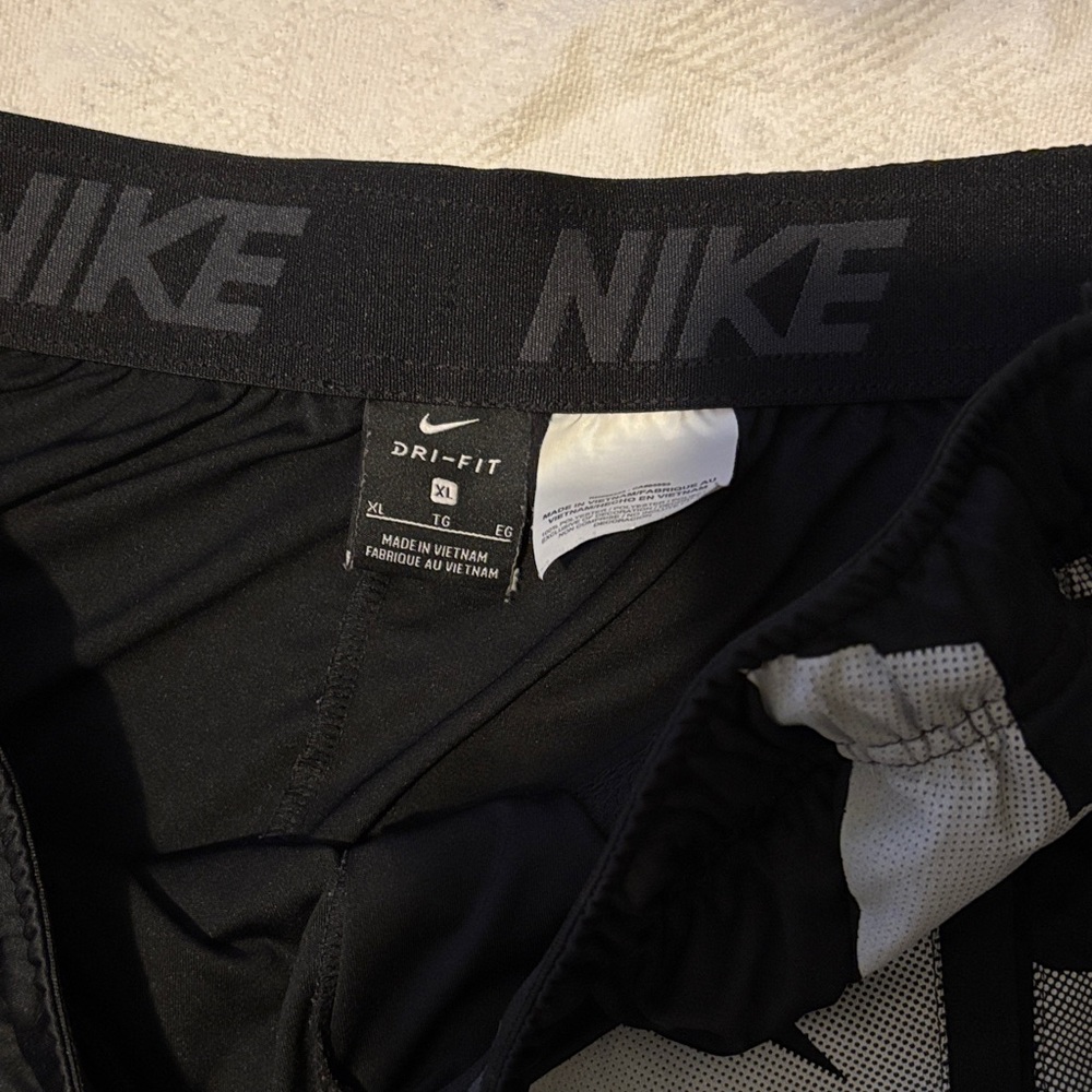 Jordan and Nike Black, White, and Red Shorts Trio - Picture 11 of 12